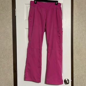 Women’s pink Healing Hands Scrub Pants
